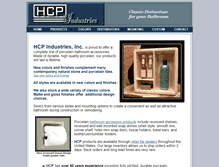 Tablet Screenshot of hcpindustries.com